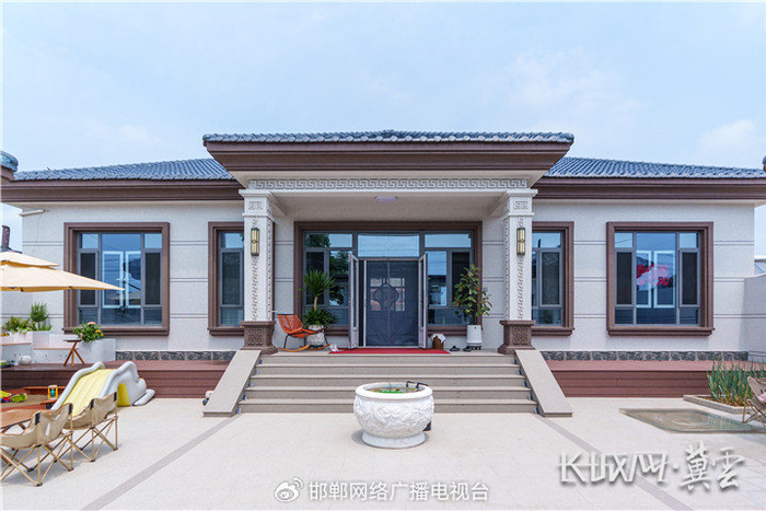 常义家的小院干净明亮。长城网·冀云客户端记者 武佩剑 摄