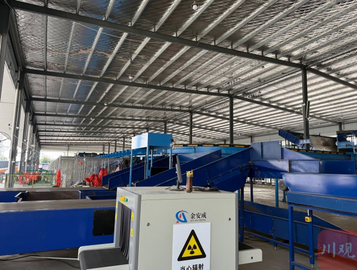 “统仓共配”物流分拣中心的自动化分拣线