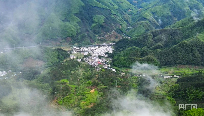 黄山区生态景观（央广网发  黄山区委宣传部提供）