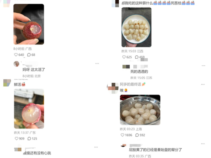 社交平台截图