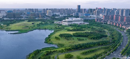 （高新区实景图）