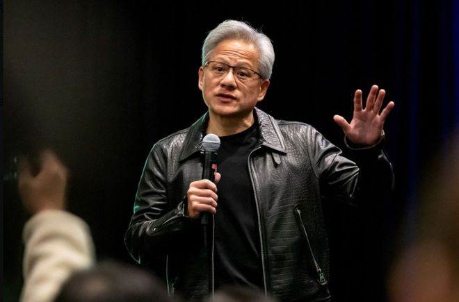 黄仁勋 图片来源：视觉中国