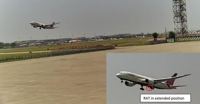 襟翼设置和起落架位置均为正常（来源：初步调查报告）