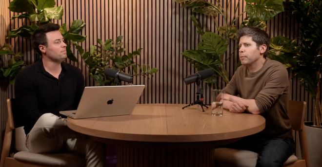 Sam Altman 在播客节目中谈及 Meta 挖角事件｜图片来源：网络