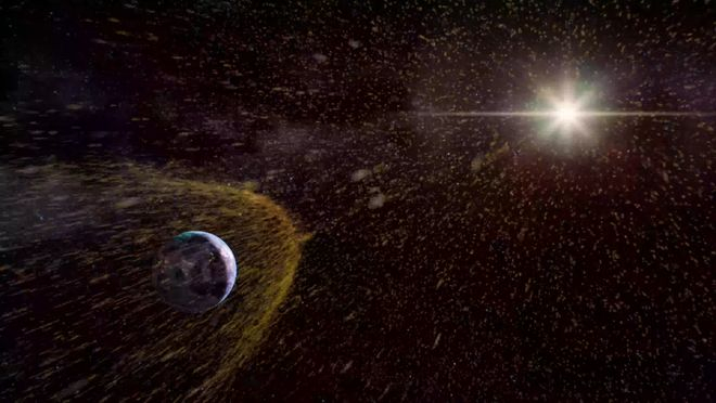 ▲日冕物质抛射示意图