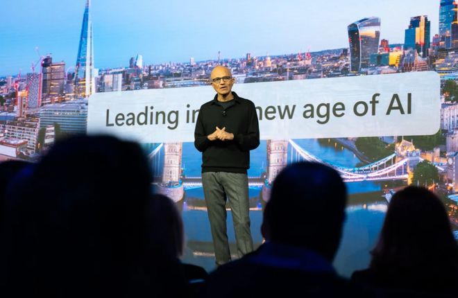 微软 CEO 纳德拉｜图片来源：微软