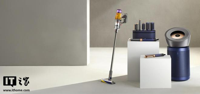 ▲ 戴森家电产品阵容，其中包括吸尘器、直发棒和空气净化器等