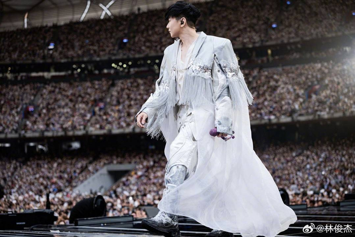 林俊杰鸟巢演唱会（图据林俊杰微博）
