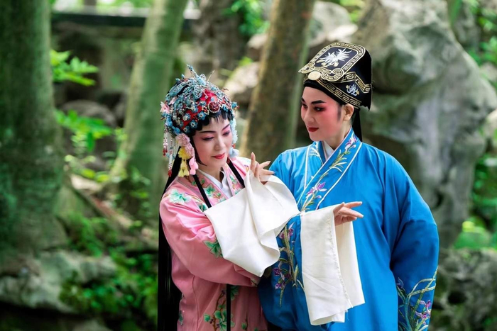 海盐腔的清歌婉调重现于世人眼前（央广网发  海盐县委宣传部供图）