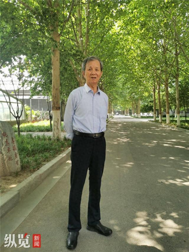 孙大业（2022年5月拍摄）。 河北师范大学生命科学学院供图