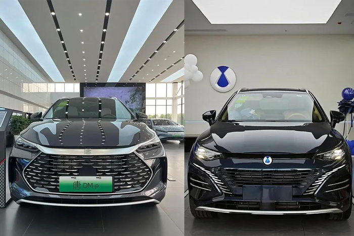 图/唐DM-p与腾势N8