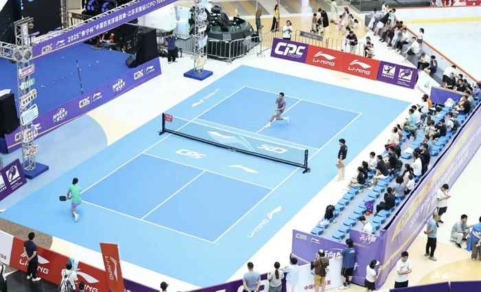 中国匹克球巡回赛CPC1000无锡站比赛 图/中国匹克球巡回赛公众号
