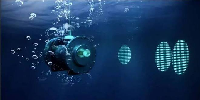 “水下鹰眼”下潜到明月湖中进行测试 两江新区供图