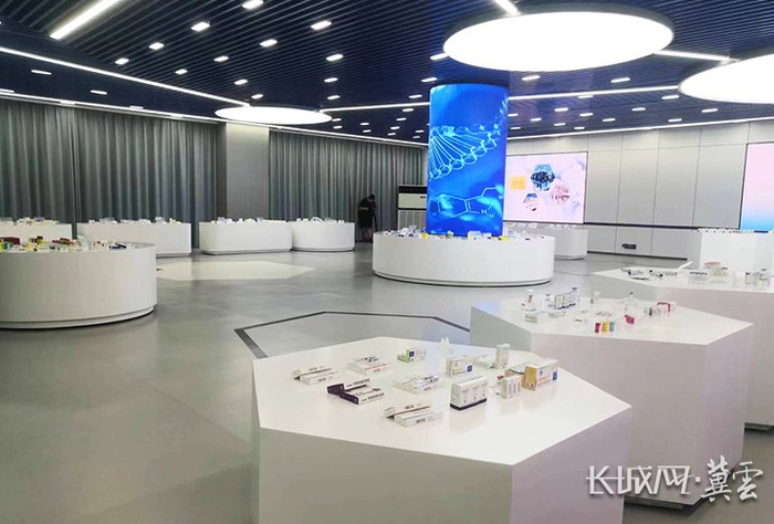 石家庄市国际生物医药园规划展馆。