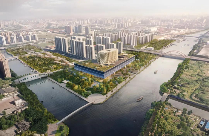▲杭州中国京杭大运河博物馆二期工程效果图