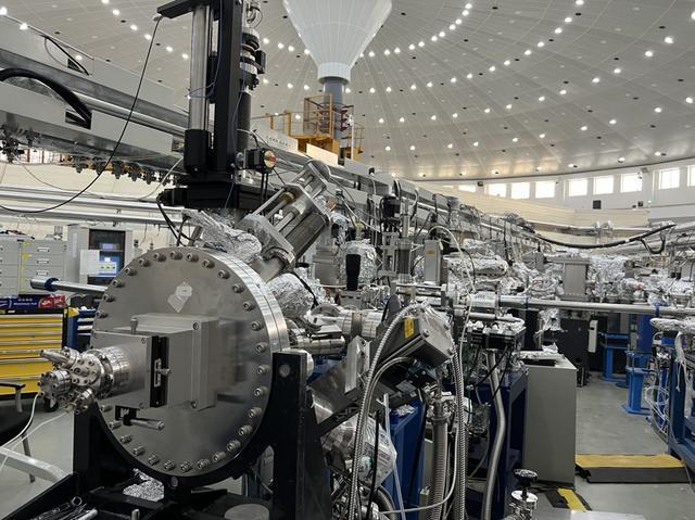 苏州大学-中国科学技术大学国家同步辐射实验室共建软X射线能源材料原位分析线站。受访者供图