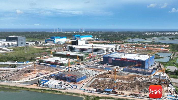 文昌国际航天城火箭卫星产业集群。文昌国际航天城供图