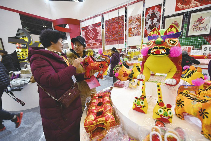 2023年黄河非遗大展现场。记者王瑞瑞摄
