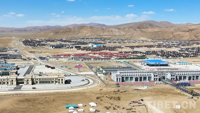 图为西藏里孜口岸