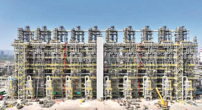 乙烯装置。图片由埃克森美孚（惠州）化工有限公司提供