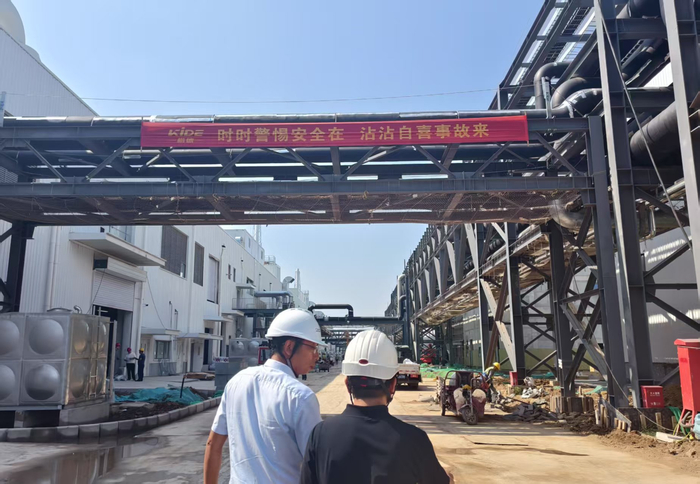 隆基项目所在光伏产业园区正在建设中 图片来源：每经记者 张寿林 摄