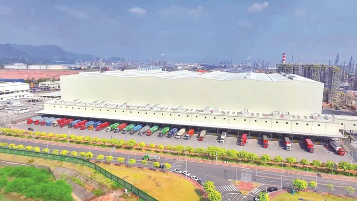 埃克森美孚惠州乙烯项目一角。图片由大亚湾新闻中心提供