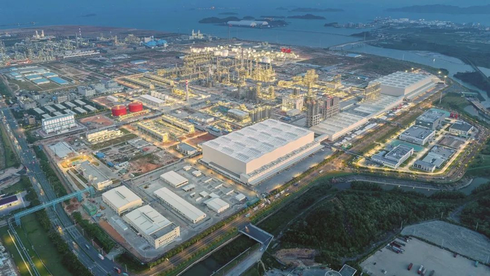 埃克森美孚惠州乙烯项目一角。图片由埃克森美孚（惠州）化工有限公司提供