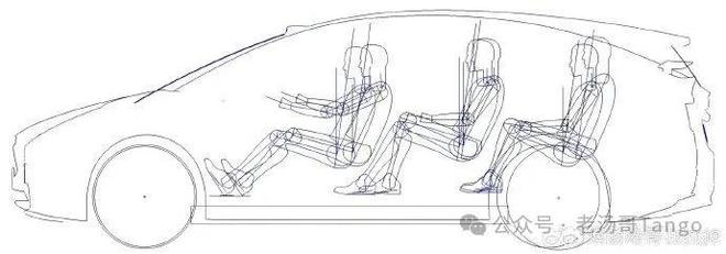 ▲ 理想 i8 与特斯拉 Model X 的对比