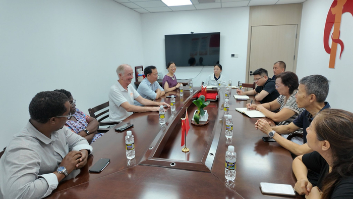 图为香蕉产业研讨会现场。（王云蕊 摄）