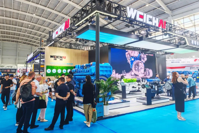     山东重工旗下潍柴全系列全领域发电动力亮相上海国际动力设备及发电机组展览会