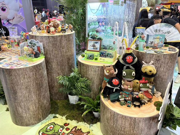 （上影元展台 财联社记者摄）