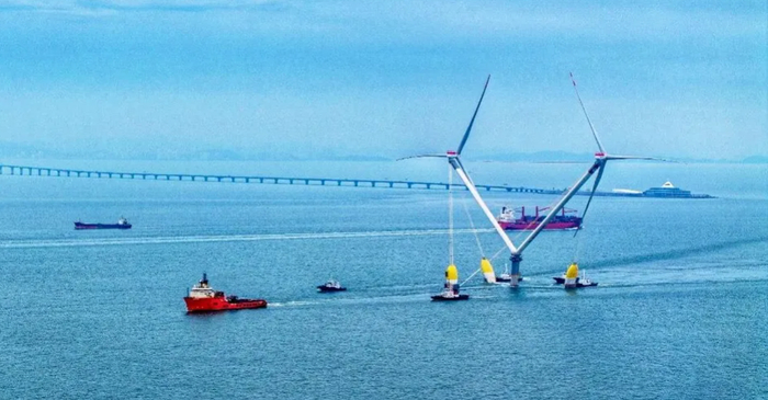 天成号，明阳智能16.6MW 来源：明阳智能