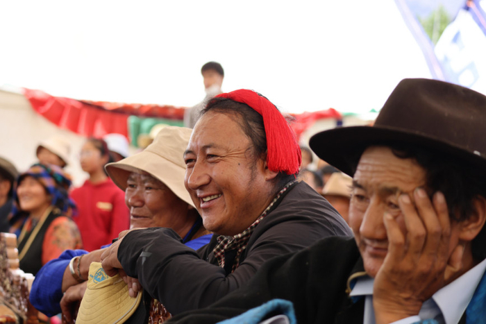 演出现场的观众 宋飞 摄