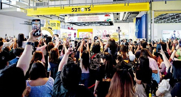 52TOYS泰国1号店1周年庆。本版图/受访者提供