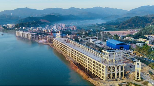 △德庆港区九市作业区通用码头。图源 肇庆交通集团