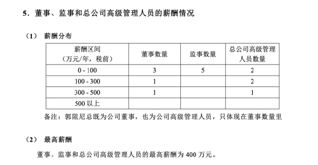 *前海财险2024年董监高薪酬情况，截图自2024年四季度偿付能力报告