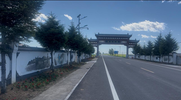 平整的农村公路