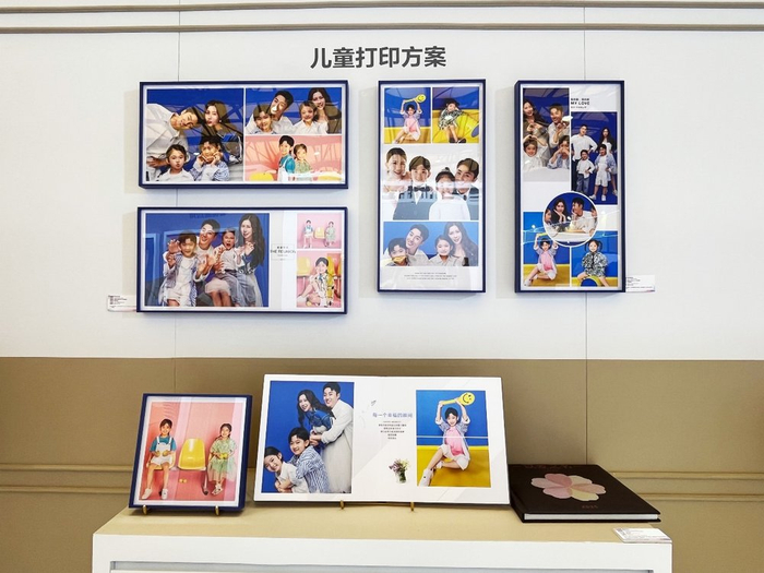 写真、相册、摆台等套系输出作品展示