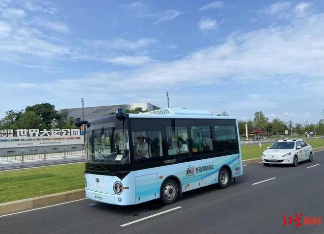 ▲自动驾驶测试