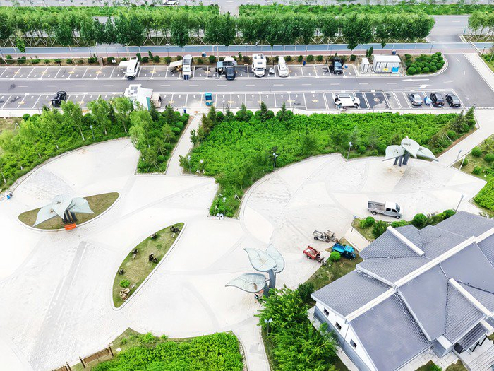 吉林梨树南河房车宿营地。（受访者供图）