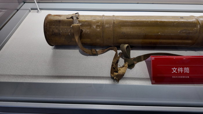 陈列馆内展示的物品。