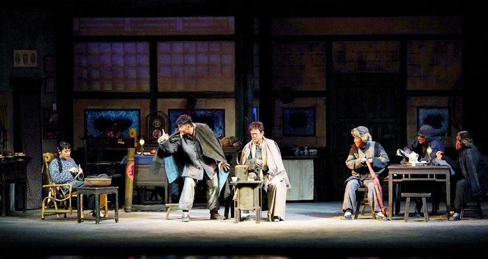 《骆驼祥子》剧照。北京日报客户端记者 方非摄