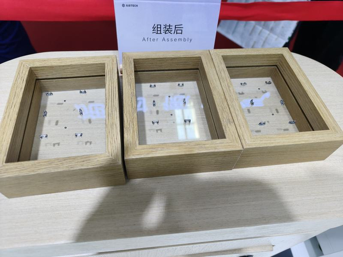 组装后的微型O型圈。新京报贝壳财经记者韦博雅 摄
