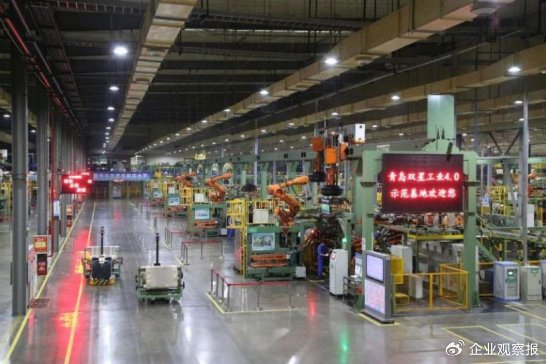 图4 双星集团全球轮胎行业第一个全流程“工业4.0”智能化工厂