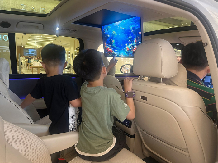 理想i8上海巡展现场（李一帆 摄）