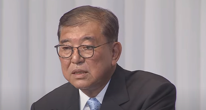 石破茂 图片来源：央视新闻