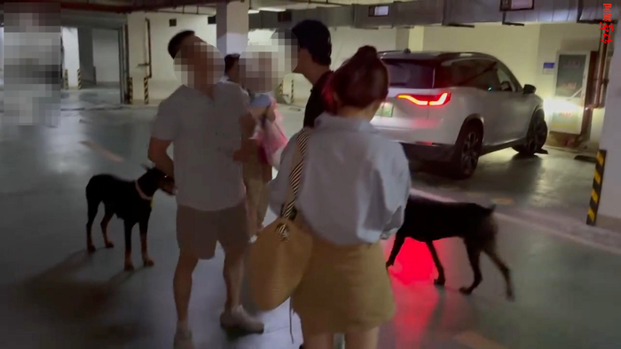 ▲事发现场 视频截图