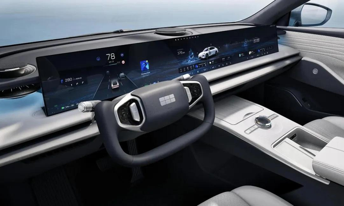 图/银河E8方向盘