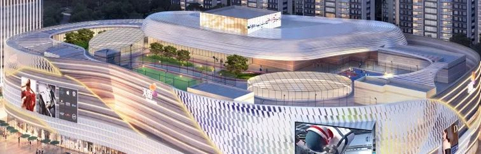 ▲龙湖杭州富阳天街效果图