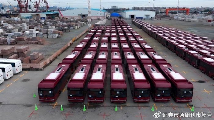 图一：一季度金龙客车交付欧洲350台大巴
